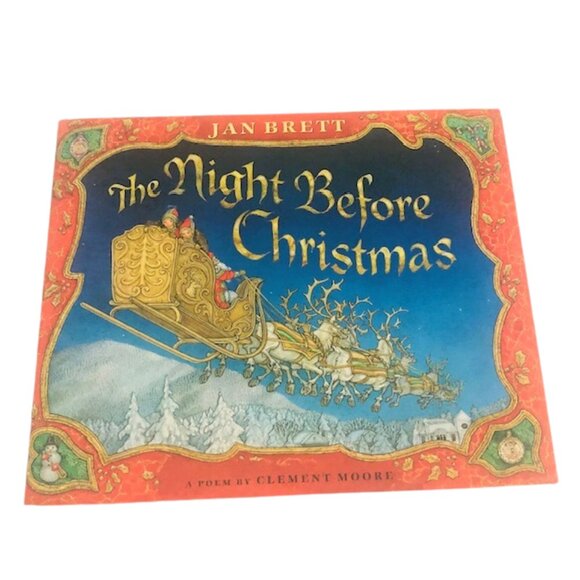 Vintage The Night Before Christmas by Jan Brett 2011 - Picture 1 of 5